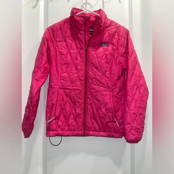 Patagonia Other - Patagonia pink nano puffer girls jacket